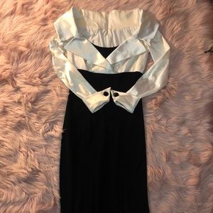 Tadashi Tuxedo gown